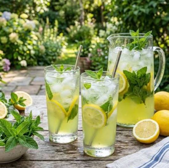Fresh Lemon Mint Cooler
