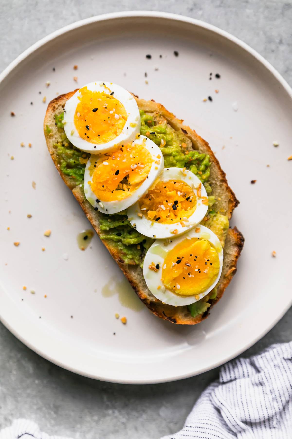 Avocado Toast with Eggs